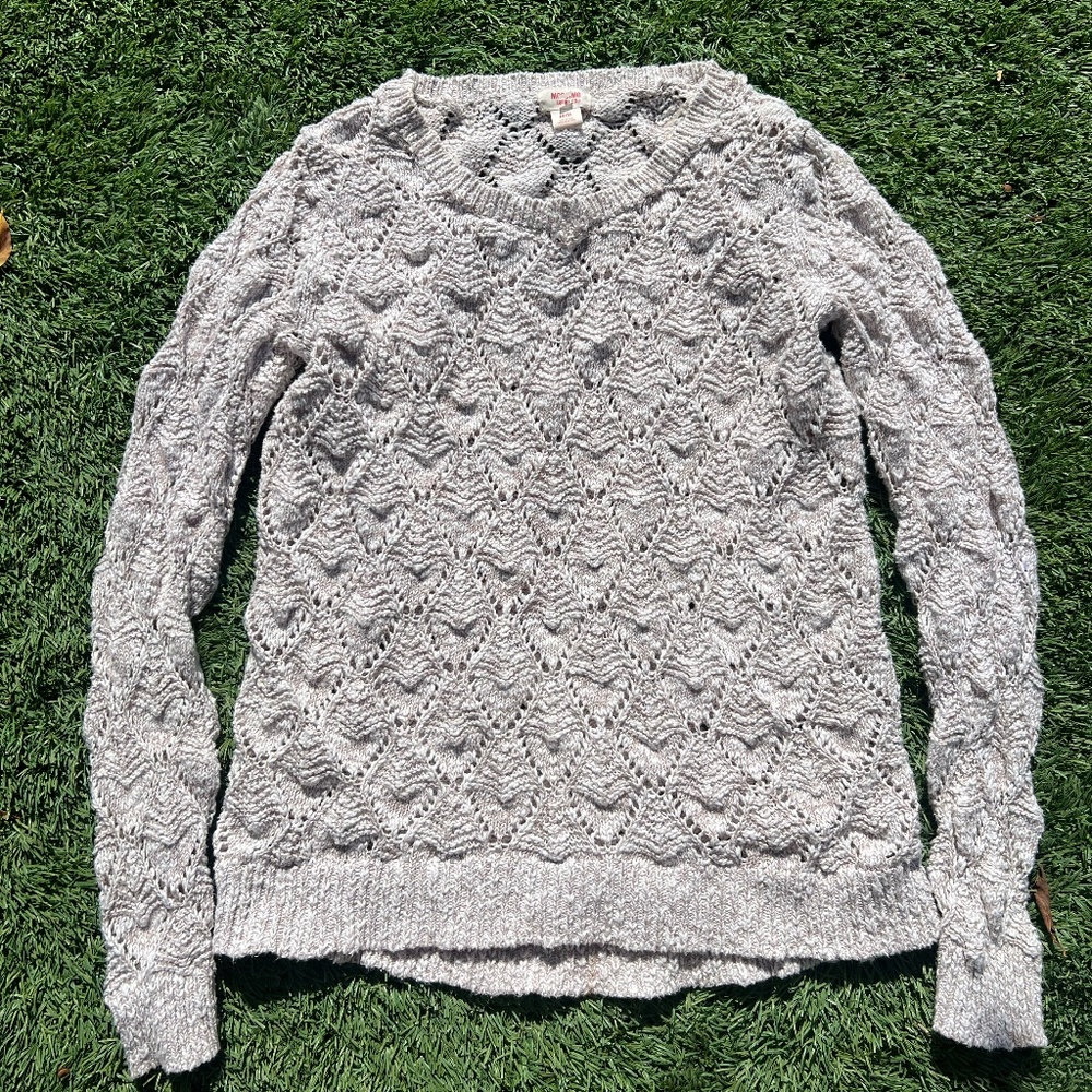 White Moschino Sweater